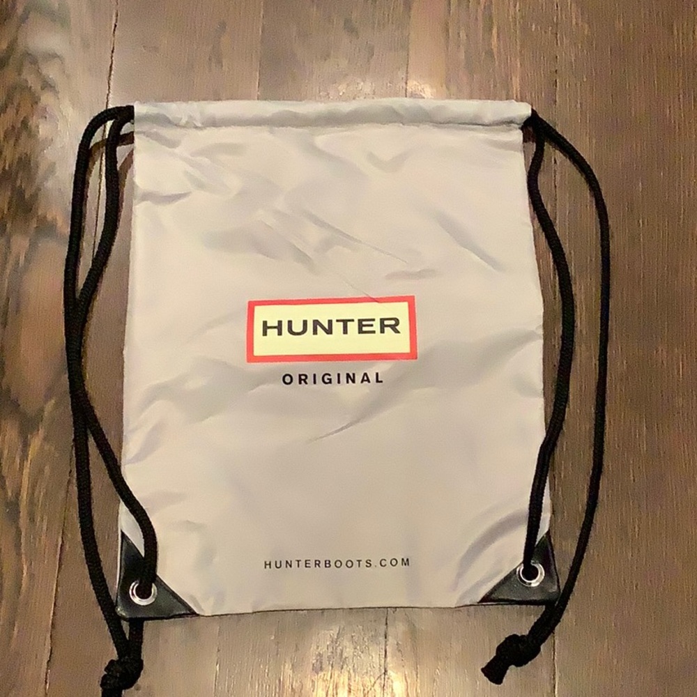 Hunter NWOT draw string bag